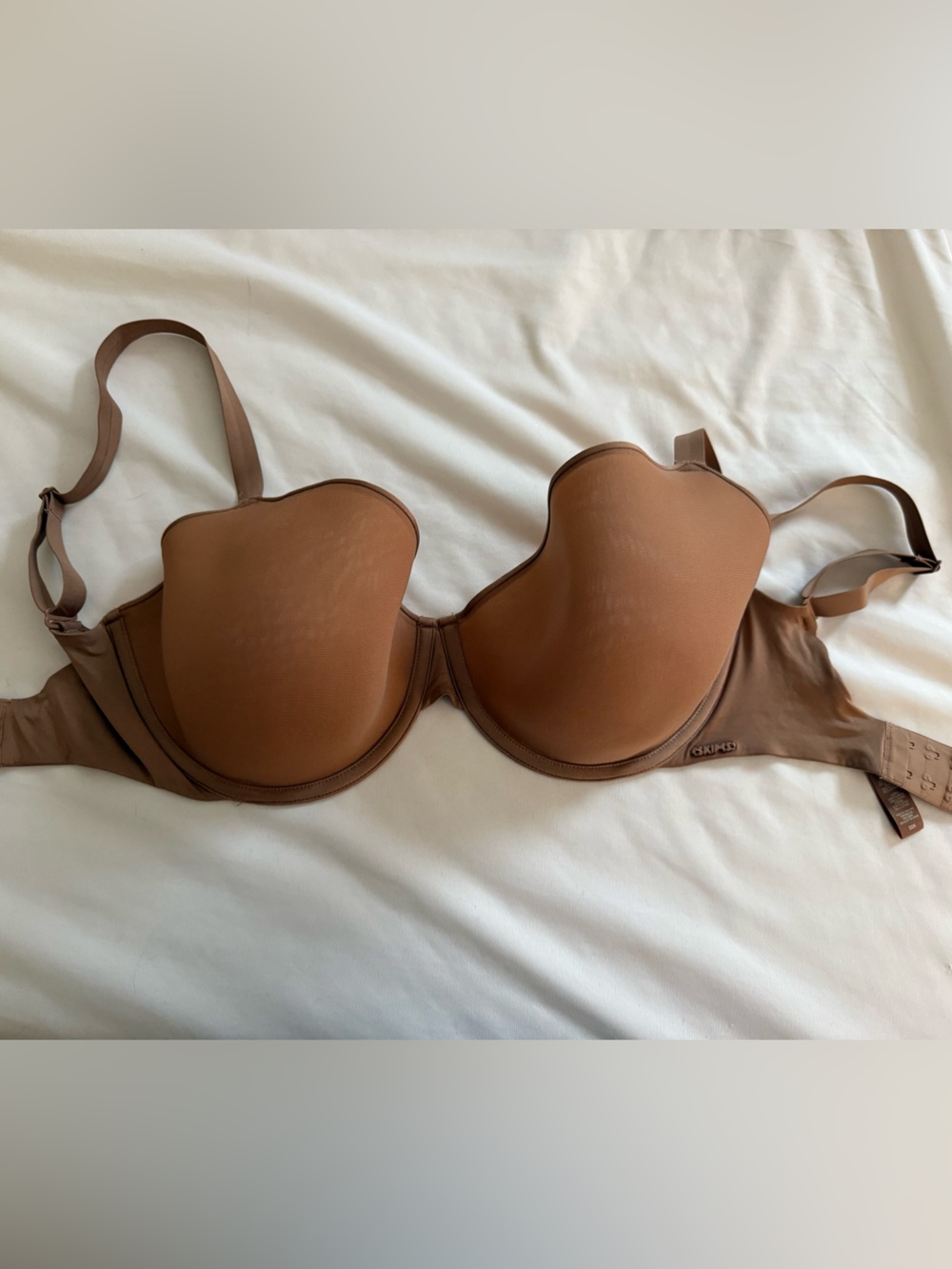 SKIMS Weightless Scoop Bra Size:32H Ochre
